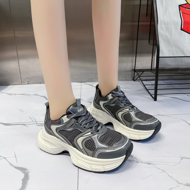 Damen modische Laufsneaker mit atmungsaktivem Obermaterial und komfortabler Dämpfung R&B