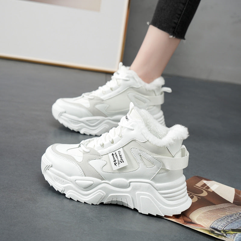 Damen Winter Sneakers mit isolierendem Futter und rutschfester Sohle R&B
