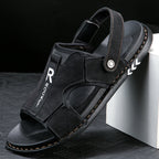 Herren Komfortable und stylische Freizeitsandalen mit verstellbarem Riemen R&B