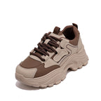 Damen Chunky Sneakers mit luftdurchlässigem Obermaterial und dämpfendem Sohlenprofil R&B