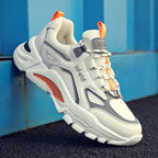 Damen Sportliche Chunky Sneakers mit atmungsaktiver Mesh-Oberfläche und rutschfester Sohle