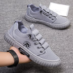 Damen Freizeit Sneakers mit elastischem Schnürsystem und rutschfester Laufsohle R&B