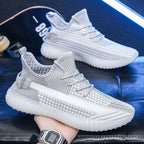 Damen Atmungsaktive Sneaker mit flexiblem Mesh-Obermaterial und stoßdämpfender Sohle