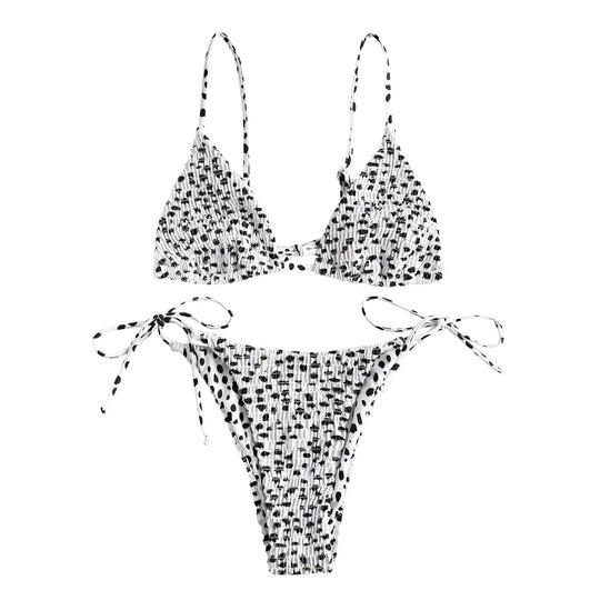 Damen Bikiniset mit verspieltem Rüschen-Design R&B