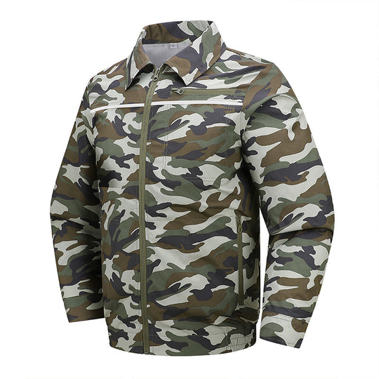 Herren nan atmungsaktive Kühljacke mit integrierten USB-Lüftern R&B