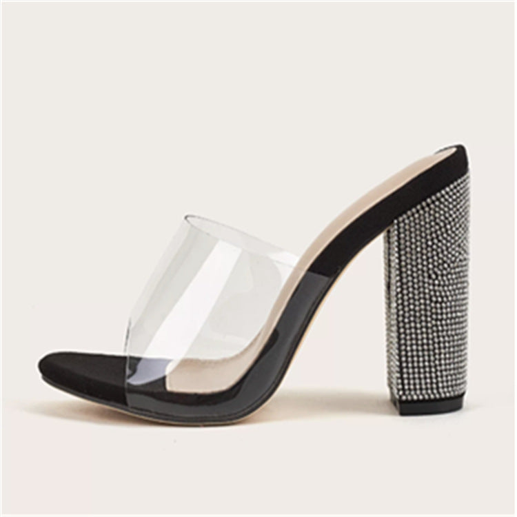 Damen Glamouröse High Heel Sandalen R&B