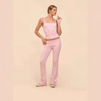 Damen Sportliches Tanktop mit Spaghettiträgern R&B