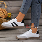 Damen Sportliche Sneakers mit eleganten Metallic-Details R&B