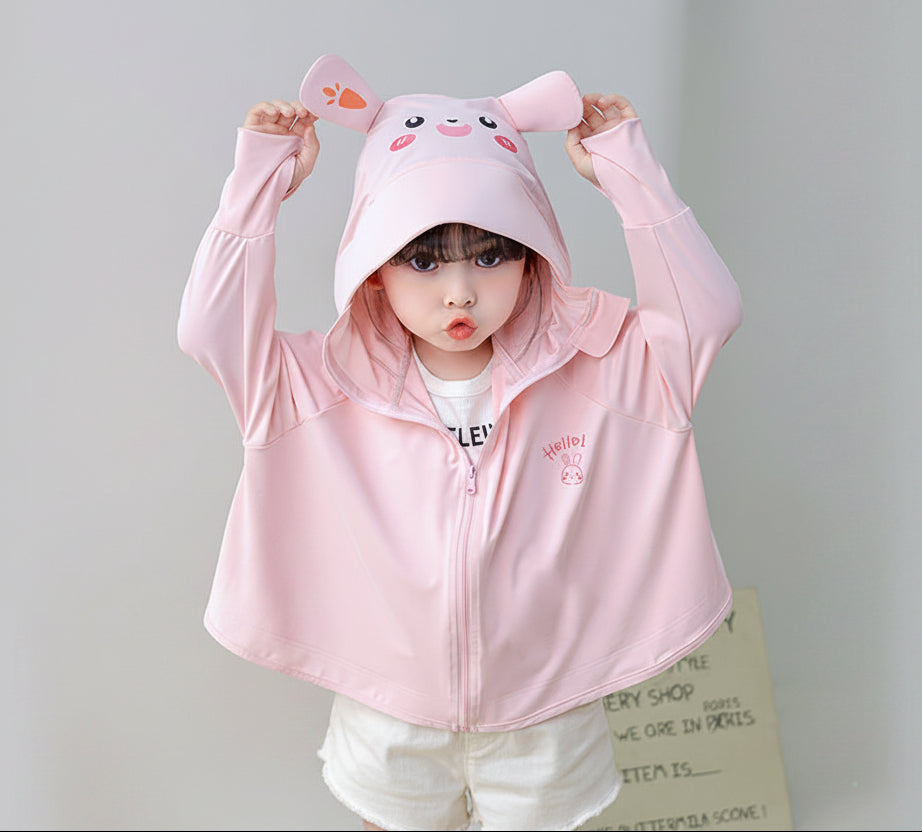 Damen leichte und atmungsaktive Sportjacke mit Kapuze R&B