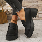Damen Plateauslipper mit rutschfester Profilsohle und modischem Design R&B