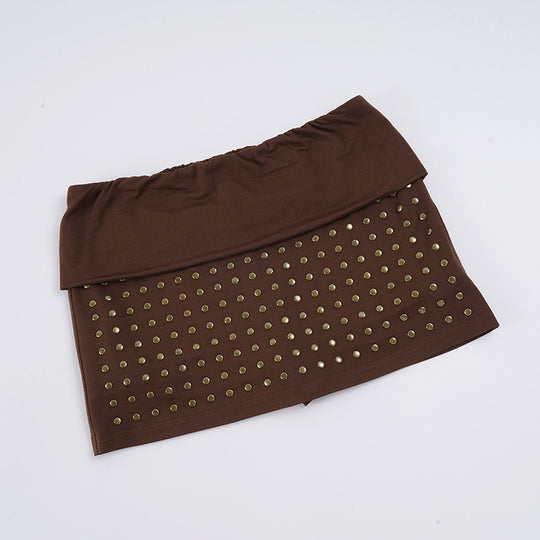 Damen Shorts mit glitzerndem Strassband R&B