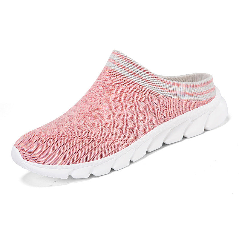 Damen nan Strick-Mule mit sockenhaftem Schaft und gedämpfter Segmentlaufsohle R&B