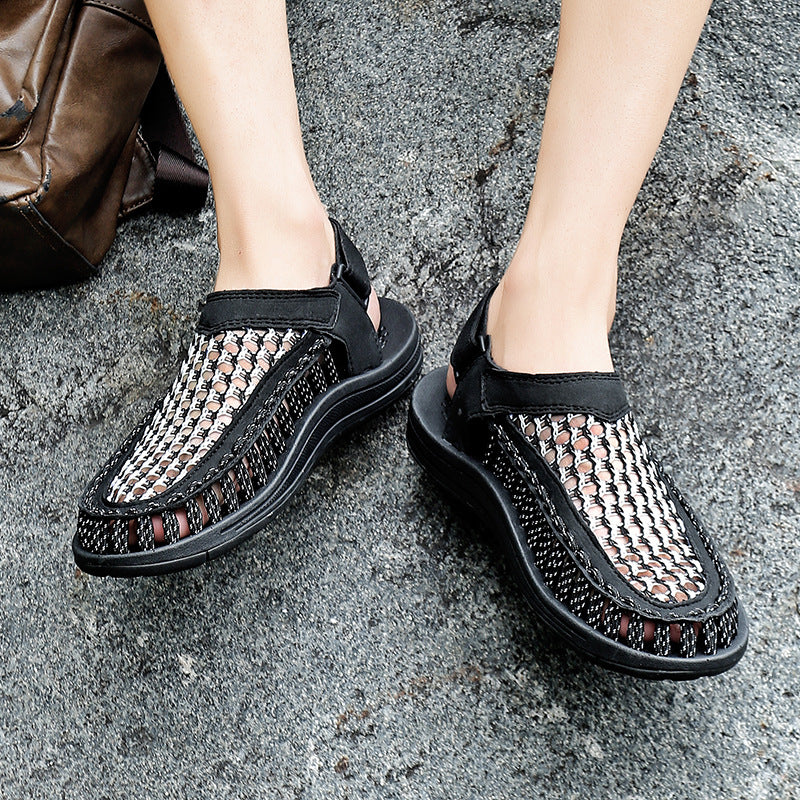 Damen Atmungsaktive Wassersandalen mit Sicherheitsverschluss und flexibler Sohle R&B