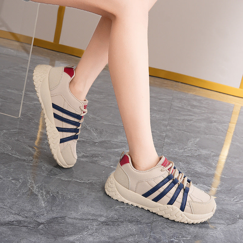 Damen Sportliche Laufschuhe mit atmungsaktiver Oberflächenstruktur und rutschfester Sohle R&B