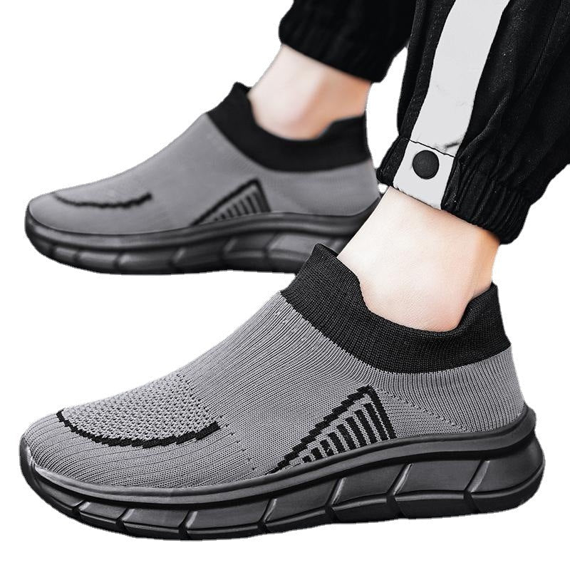 Damen Komfortable Slip-On Sneakers mit vielseitigem Design R&B