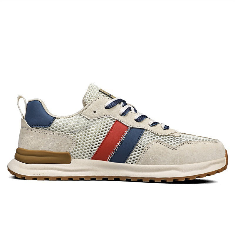 Damen Sportliche Sneakers mit atmungsaktivem Mesh-Obermaterial und stabiler Gummisohle