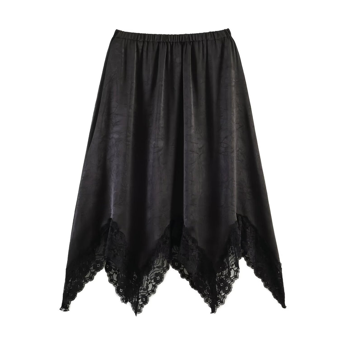 Damenrock mit eleganter Spitzenverzierung R&B