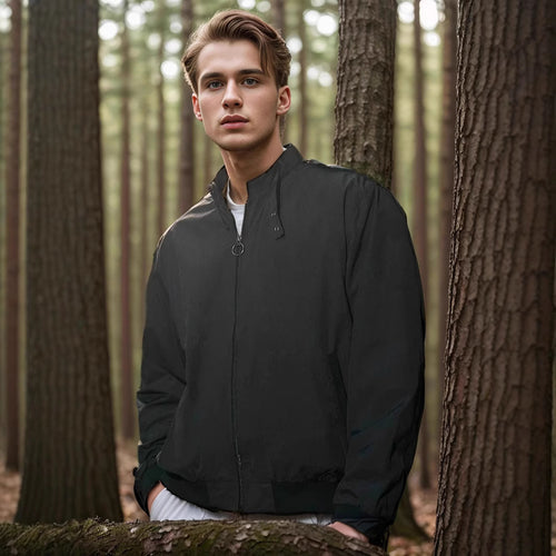 Herren lässige und winddichte Freizeitjacke R&B