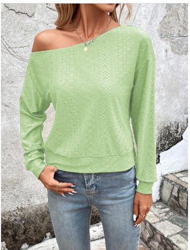 Damen Komfortables und stilvolles asymmetrisches Sweatshirt R&B