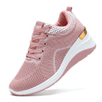 Damen Sportliche und atmungsaktive Knit Sneakers mit rutschfester Sohle R&B