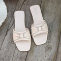 Damen Moderne Sandaletten mit elegantem Schleifen-Design