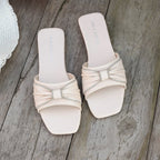 Damen Moderne Sandaletten mit elegantem Schleifen-Design