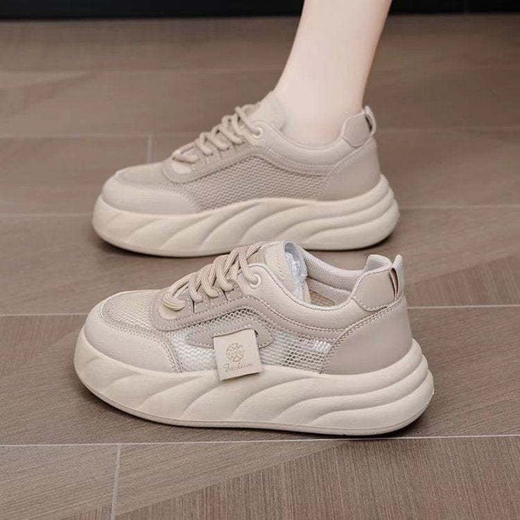 Damen Komfortable Chunky Sneakers mit atmungsaktiver Mesh-Oberfläche von R&B