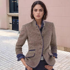 Damen elegante Wolljacke R&B