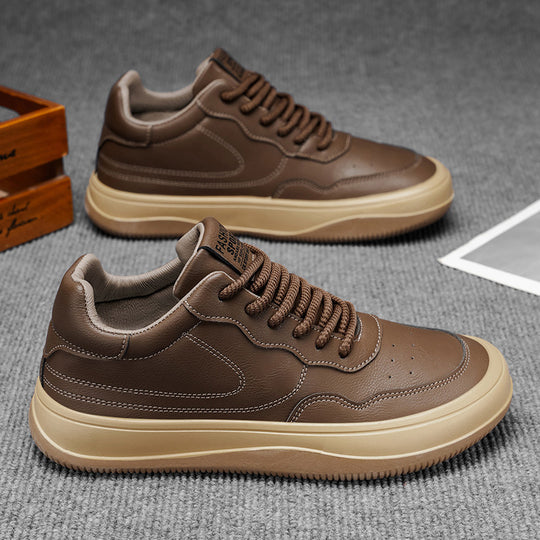 Herren Sportliche Leder Sneakers R&B