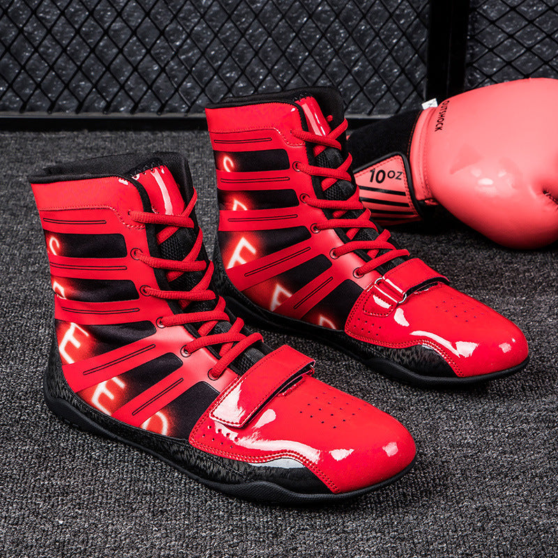 Damen Boxschuhe mit hoher Knöchelschutz und rutschfester Sohle R&B