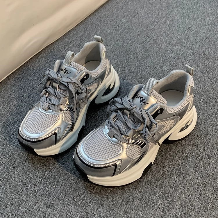 Damen Atmungsaktive Sport-Sneaker mit stoßdämpfender Sohle R&B
