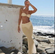 Damen Maxi-Rock mit flexibel einstellbarem Oberteil R&B