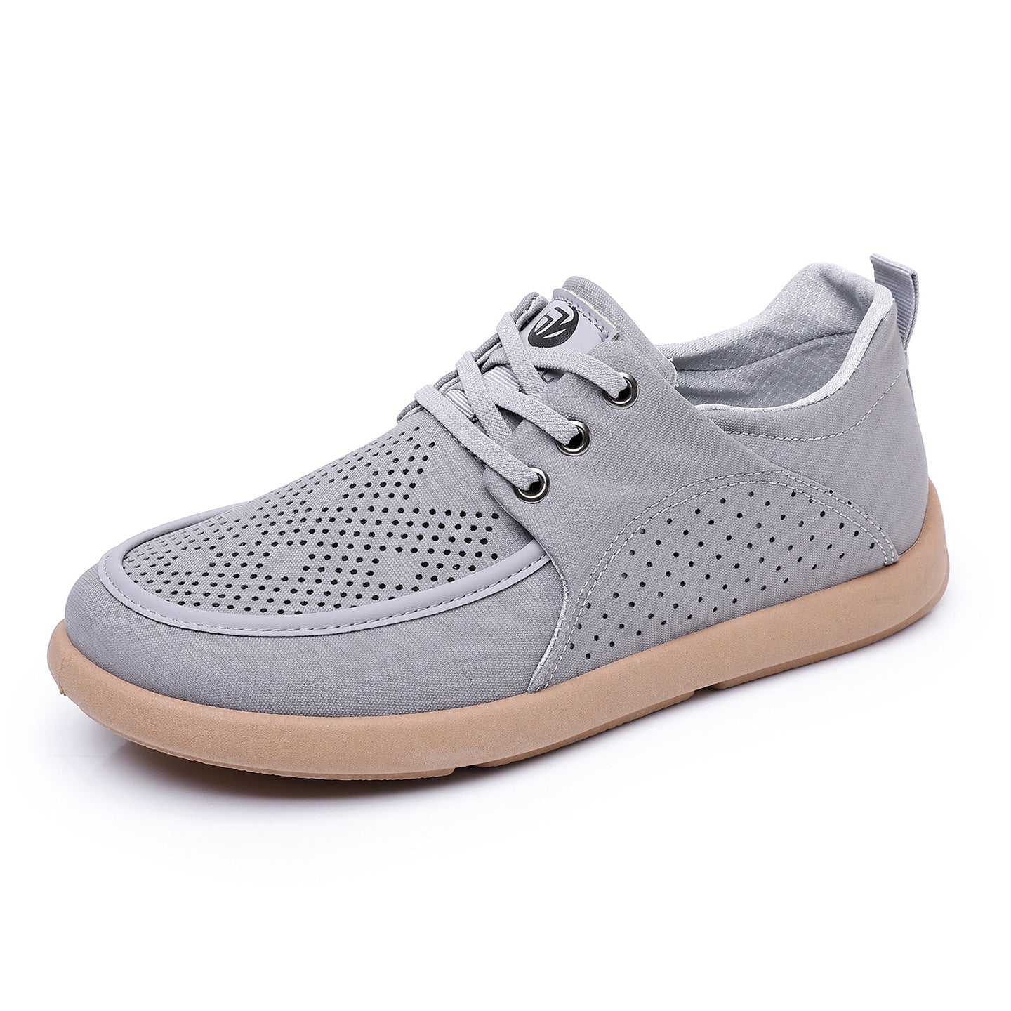 Damen Atmungsaktive Sneaker mit Lochmuster und rutschfester Sohle R&B