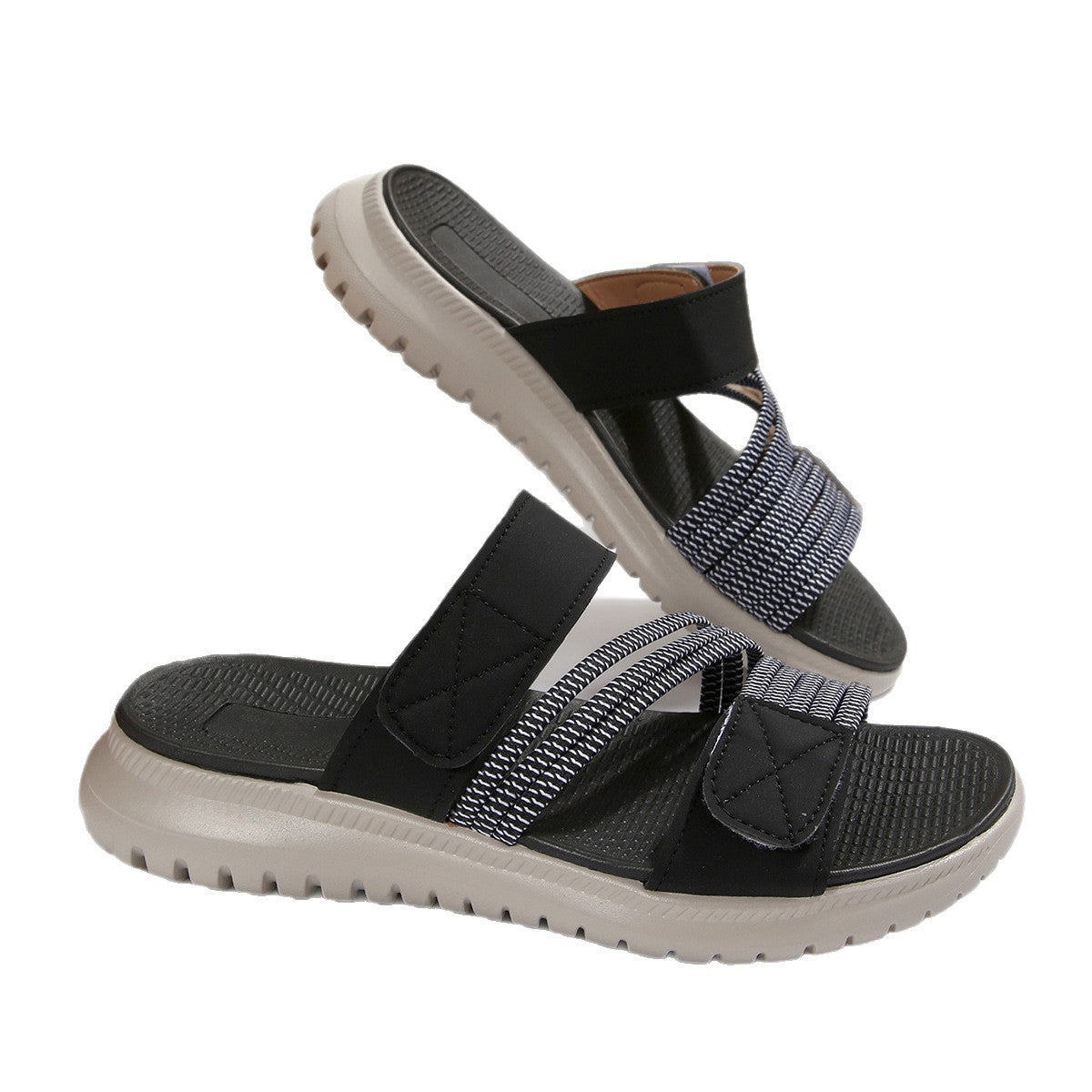 Damen Bequeme und stilvolle Fußbett-Sandalen