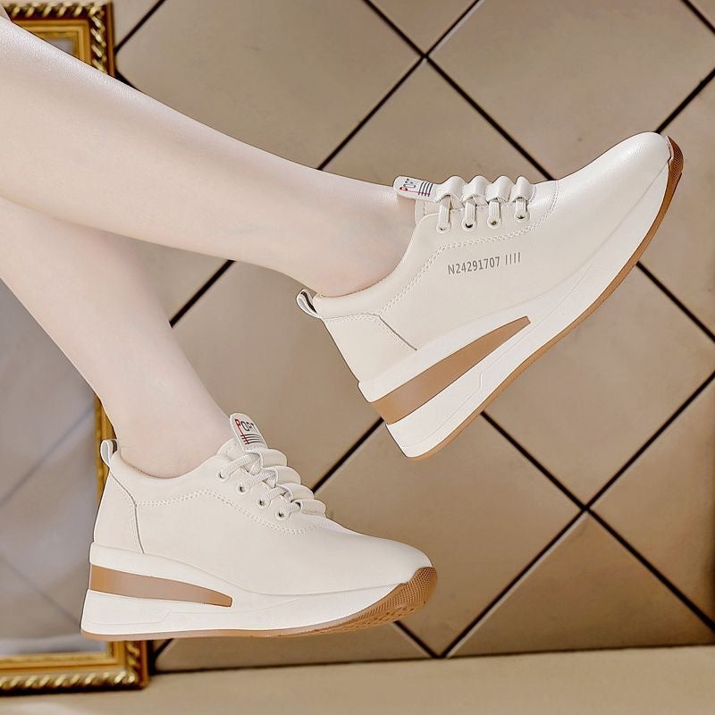 Damen bequeme Lifestyle Sneakers mit atmungsaktiver Obermaterialstruktur und flexiblem Komfortfußbett R&B