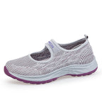 Damen Leichte und bequeme Sportpumps mit elastischem Obermaterial R&B