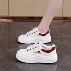 Damen modische Sneakers mit komfortablem Plateau und atmungsaktiver Sohle R&B