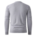 Herren feiner Strickpullover mit strukturiertem Design R&B