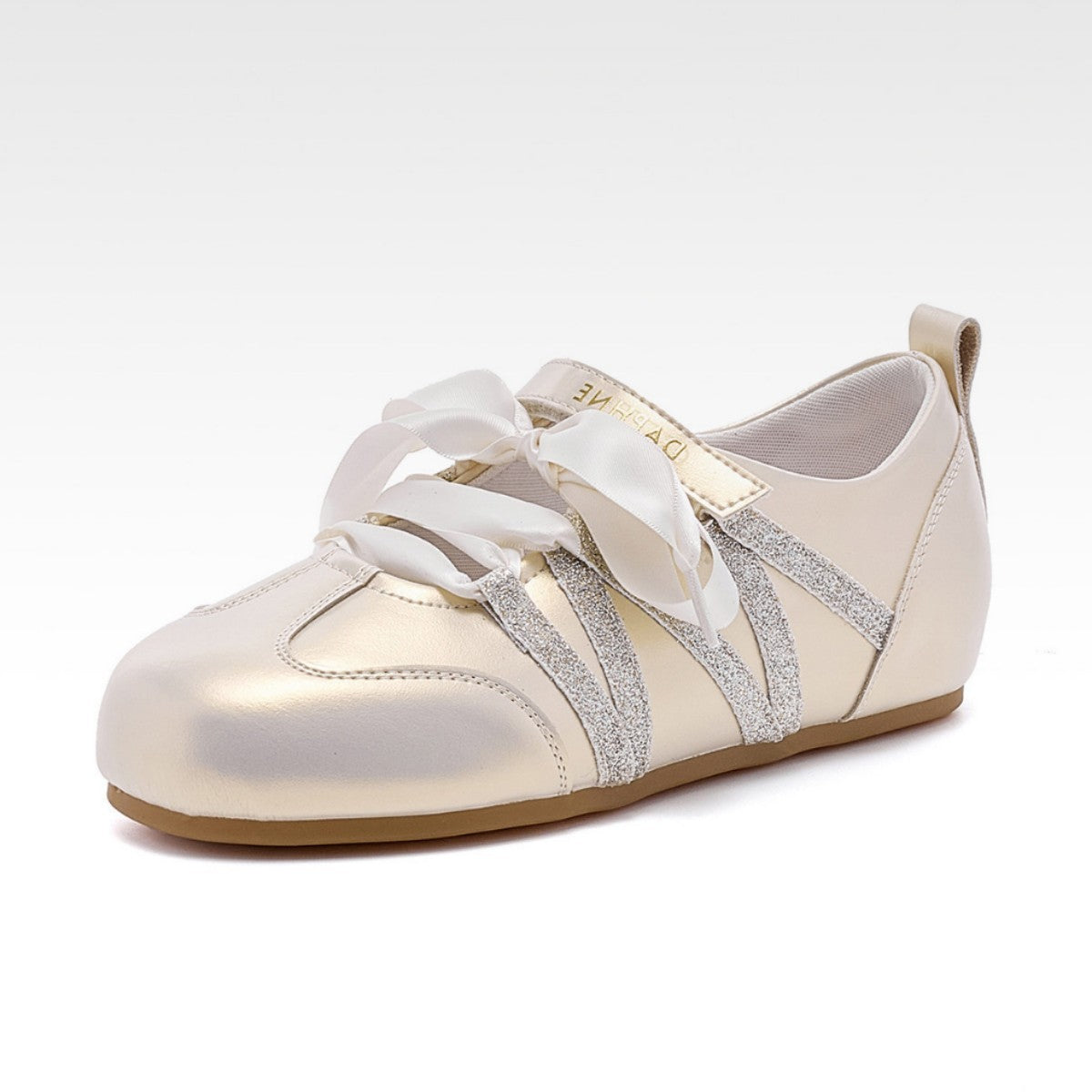 Damen elegante Ballerinas mit Punkten R&B