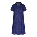 Damen Hemdkleid mit Polo-Kragen und leichtem, atmungsaktivem Stoff