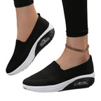 Damen Bequeme und luftige Sneakers mit Stoßdämpfung