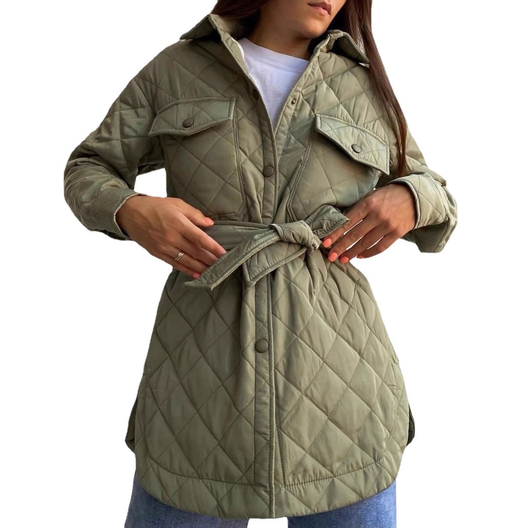 Damen Modische Steppjacke R&B
