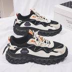 Damen Sportliche Chunky Sneakers mit rutschfester Profilsohle und atmungsaktivem Obermaterial R&B
