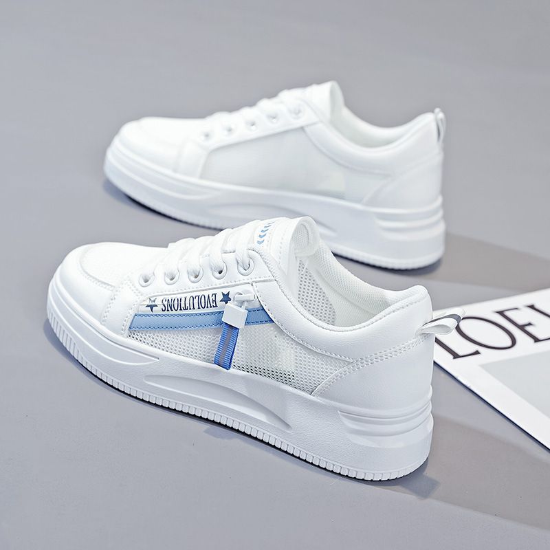 Damen Freizeitsneaker mit modischem Schriftzug und dämpfender Laufsohle R&B