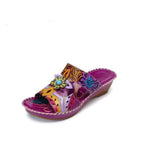 Damen Trendige und bequeme Zehentrenner-Sandalen R&B