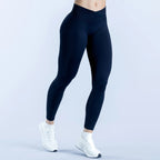 Damen High-Waist Sportleggings mit figurbetonter Passform und atmungsaktivem Material R&B