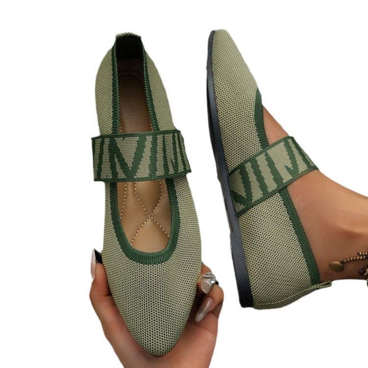 Damen Komfortable und atmungsaktive Ballerinas R&B