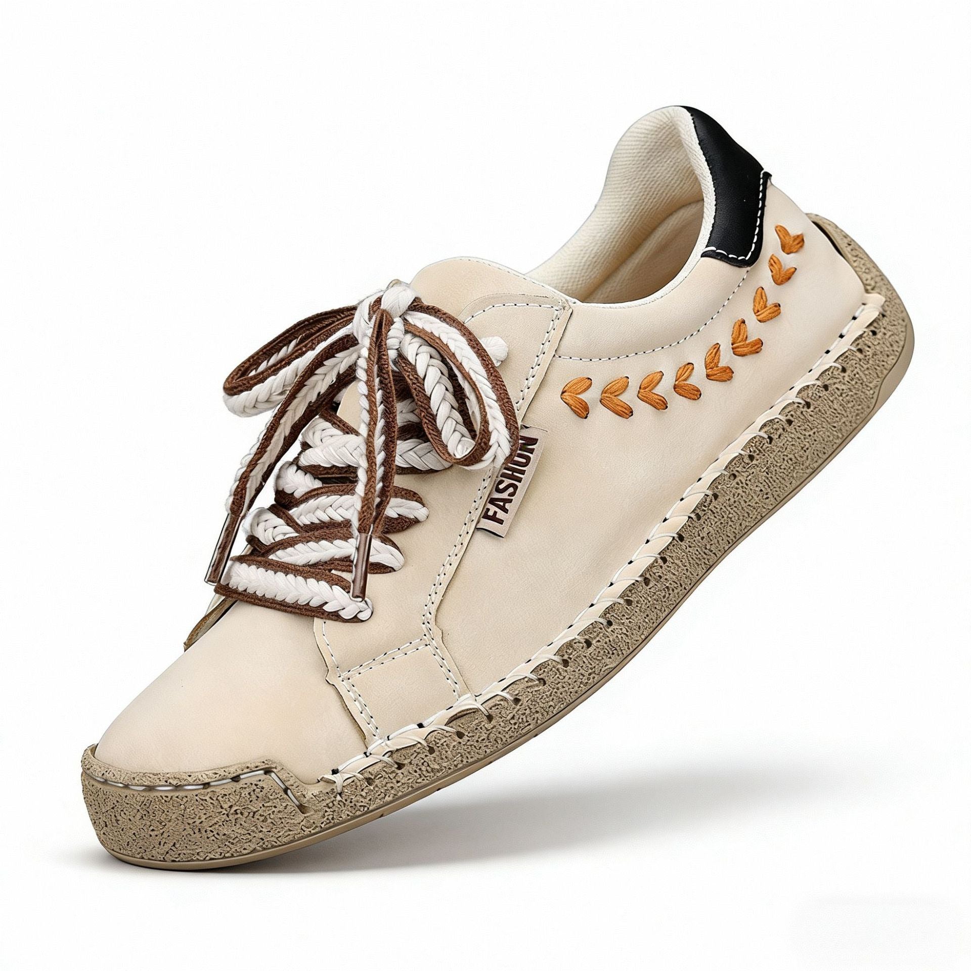 Damen Modische und bequeme Sneakers mit dekorativer Schnürung R&B