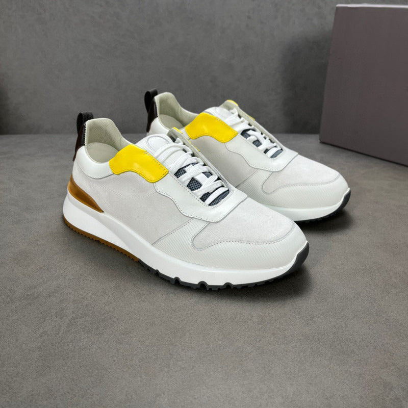 Damen Sportliche Sneakers mit atmungsaktiver Netzstruktur und dämpfender Laufsohle R&B