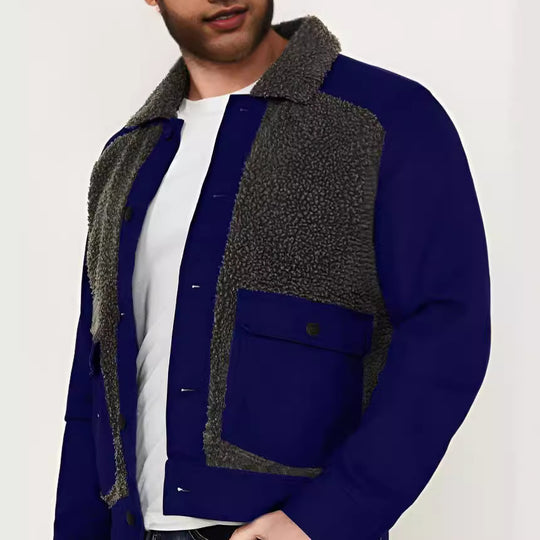 Herren Flanell-Jacke mit gewobenem Innenfutter R&B